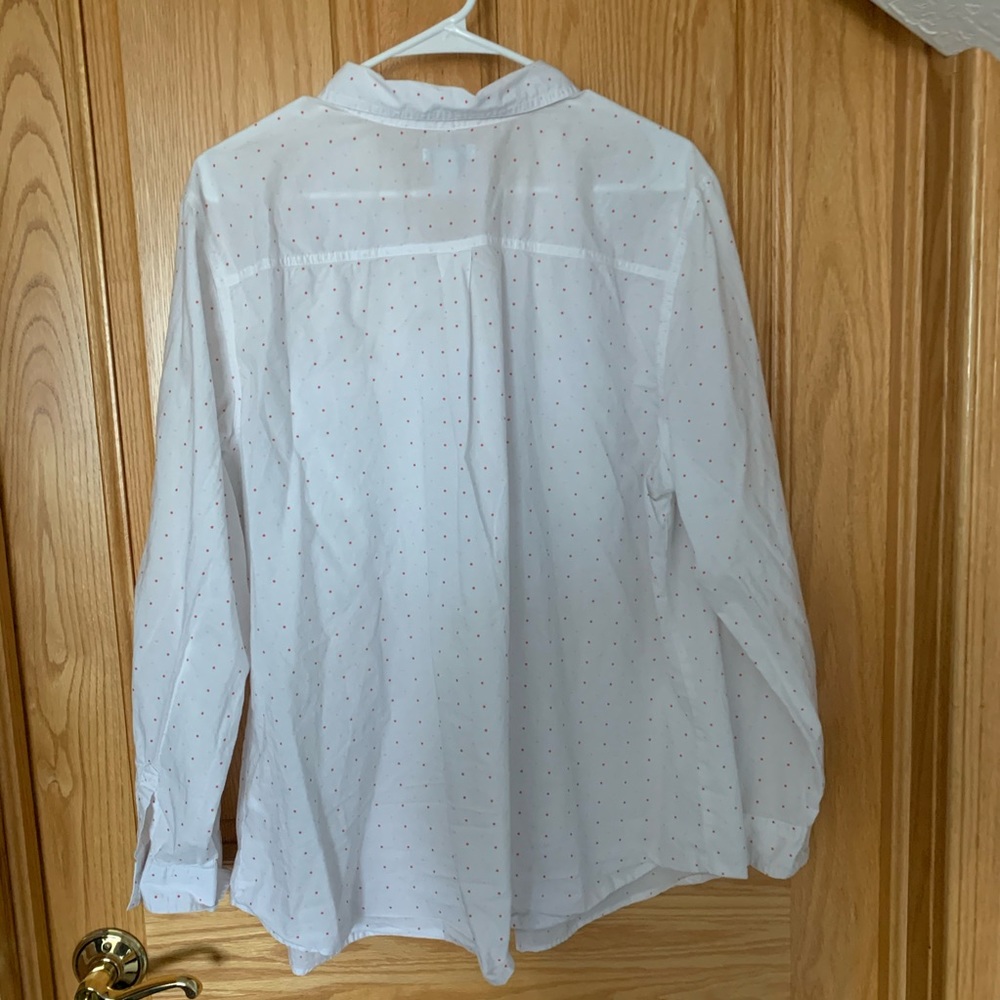 Polka dot button down - Picture 4 of 4